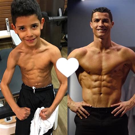 ronaldo jr six pack.